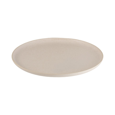 J-Line Bord Marie Large – keramieken bord 33 cm in crème/ivoor