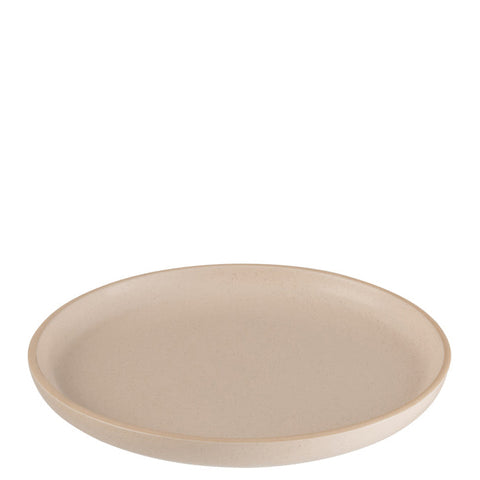 J-Line Bord Marie small – beige keramisch bord van 20,5 cm