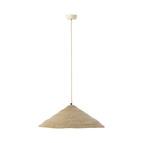 J-Line Lamp Moonj Light Natural small – rotan hanglamp in naturel tint, vooraanzicht