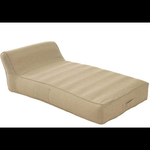 Beige ligmatras Helene zonder kussen van J-Line