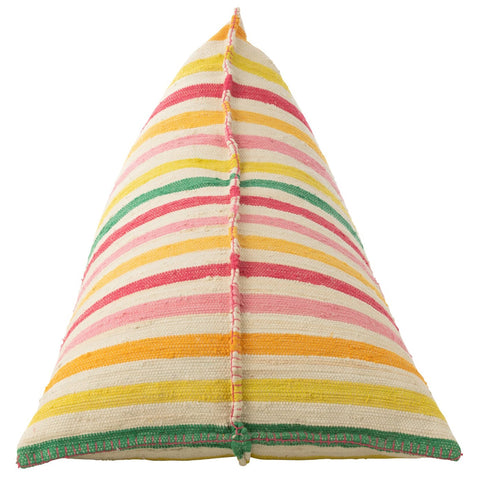 J-Line zitzak Stripes Color met kleurrijke strepen vooraanzicht