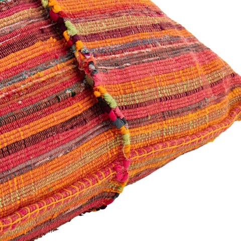 Detail van de onderzijde van de J-Line Stripes Multi zitzak
