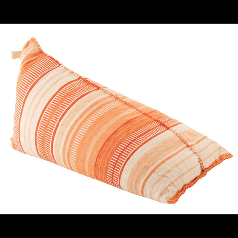 J-Line Stripes Orange zitzak schuin gefotografeerd